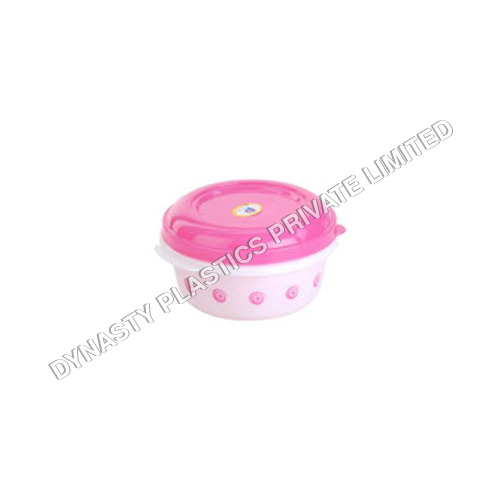 125 X 113 X 70 mm Round Plastic Food Containers