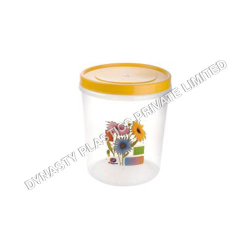 Multicolor 140 X 140 X 170 Mm Press Lid Plastic Containers