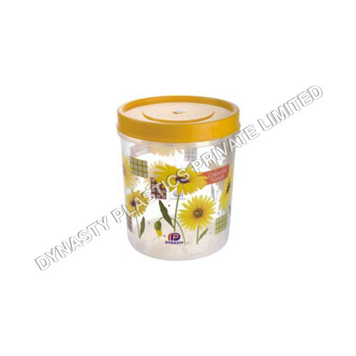 Press Lid Printed Plastic Containers