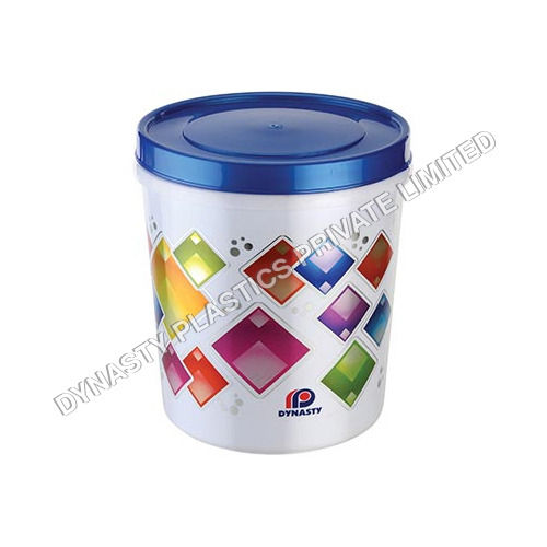 Press Lid Printed Plastic Containers