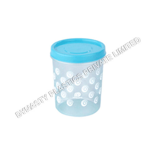 Multicolor 140 X 140 X 170 Mm Press Lid Designer Printed Plastic Containers