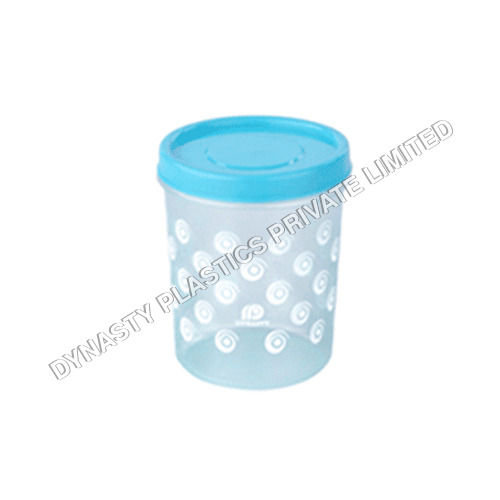 193 X 193 X 222 Mm Press Lid Designer Printed Plastic Container Warranty: Yes