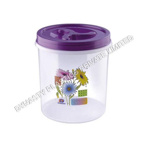 Purple 256 X 256 X 283 Mm Airtight Plastic Containers