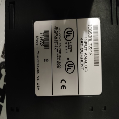 GE FANUC IC693ALG221E ANALOG INPUT MODULE
