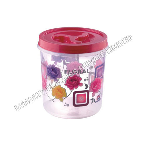 Airtight Printed Plastic Containers