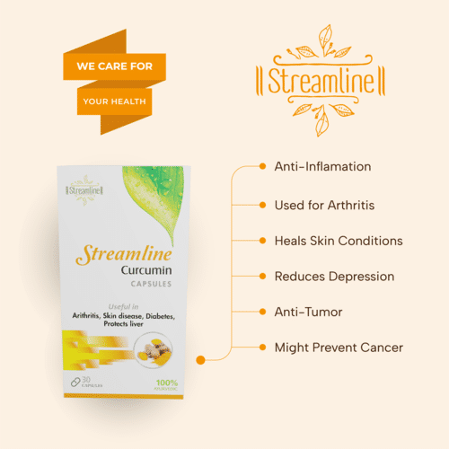 Streamline Curcumin 30 Capsules