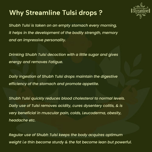 Streamline Tulsi Liquid Extracts