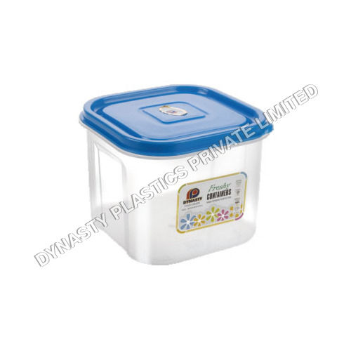 Transparent 125 X 125 X 100 Mm Square Food Container