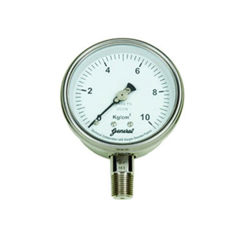 Silver Pressure Gauges