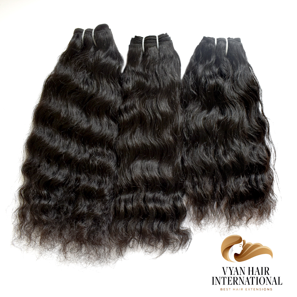 Natural Black 100% Virgin Human Hair Extension