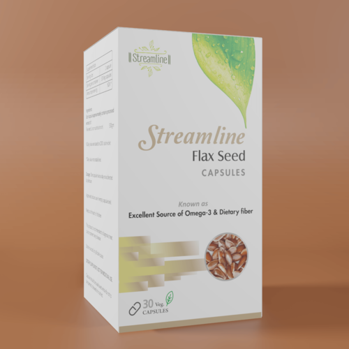 Streamline Flax Seed Capsule