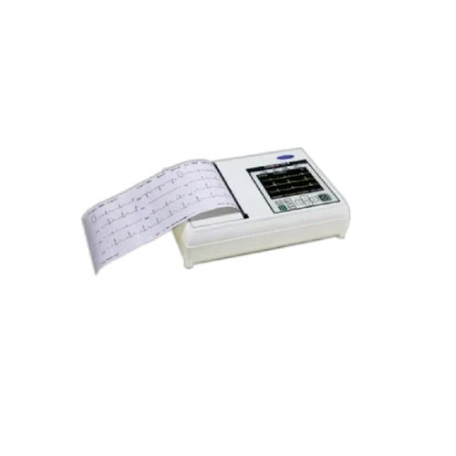 12 Leads Eecg Machine - Color: White