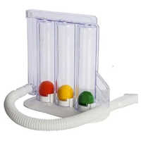 White Incentive Spirometer Respiratory Exerciser