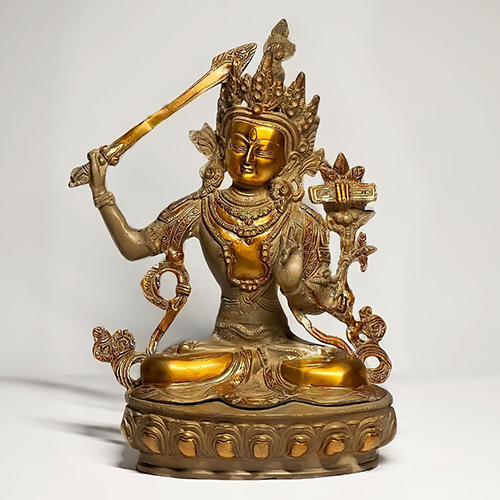 ZD040 Tibetan Buddhist Deity Manjushri
