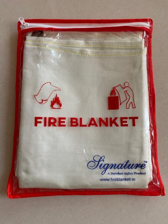 White Fire Blankets