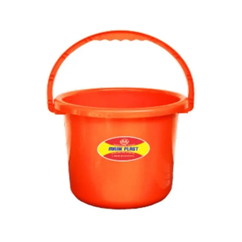 10 Litre Red Plastic Bucket