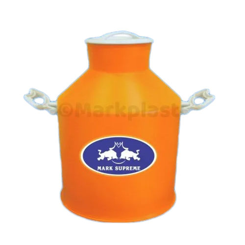 20 Litre Orange Plastic Milk Can