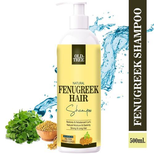 500Ml Old Tree Fenugreek Hair Shampoo - Age Group: Children