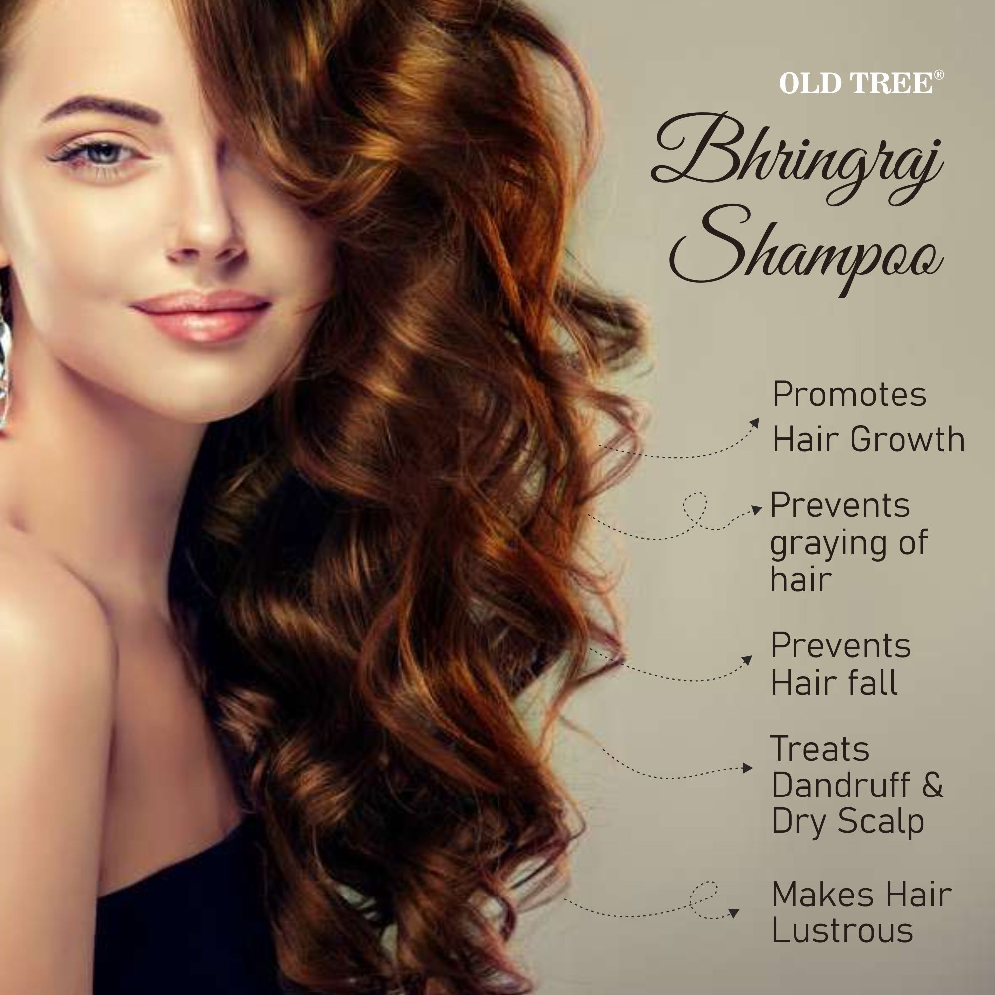 Bhringraj Hair Shampoo 500ml - Old Tree