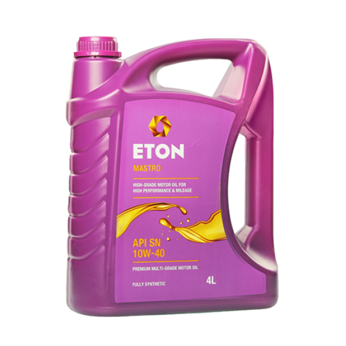 API SN 10W-40 Mastro Series Premium Multi Grade Motor Oil - 1 Quart Bottle, Pink Color, Industrial Use, Engine Oil Protection Against Oxidation, Sludge, Deposits