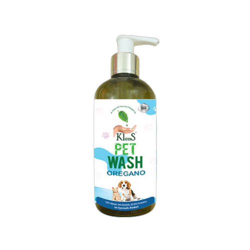Pet Wash - Gel Formula 150ML Plastic Bottle in Brown - Natural Herb Infusion for Healthy Shiny Coats Easy Industrial and Home Use