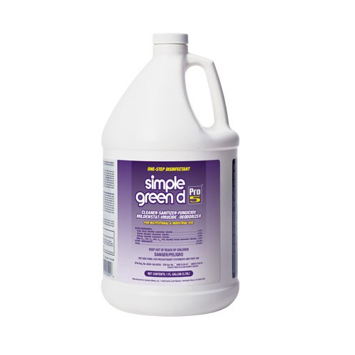 Simple Green Disinfectant Pro 5 Application: Industrial
