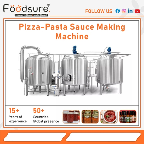Pizza Pasta Sauce making Machine