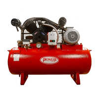 Screw Air Compressor - Stainless Steel, Electric Powered | New Lubricated Design with Low Noise Operation