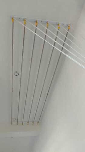 Ceiling mounted pulley type cloth drying hangers in  Poosaripatti Dindigul