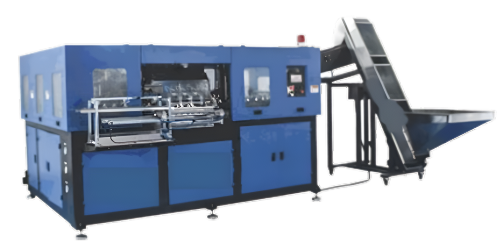 Orange-Grey Pet Stretch Blow Moulding Machine