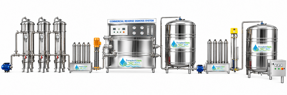 2000 LPH RO Plant - Stainless Steel, Fully Automatic Purification System Producing Clean, High-Quality Drinking Water