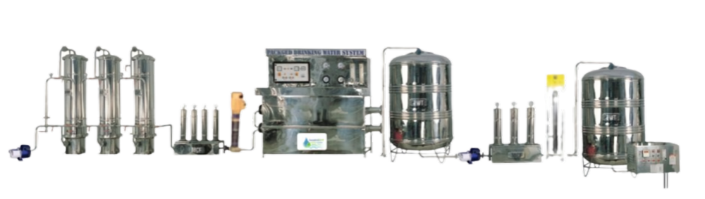 Full Automatic 3000 Lph Frp Ro Plant