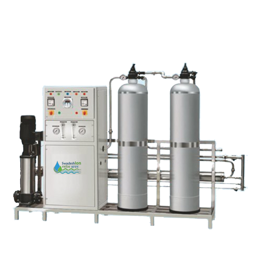 1000 Lph Stainless Steel RO Plant - Semi-Automatic, High Purity Drinking Water, Electric Power Source