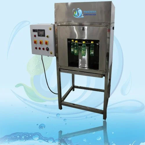 Silver 14 Bpm Automatic Soda Bottling Plant