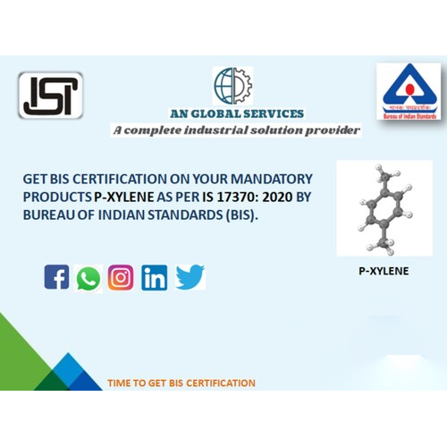 P Xylene ISI Certification