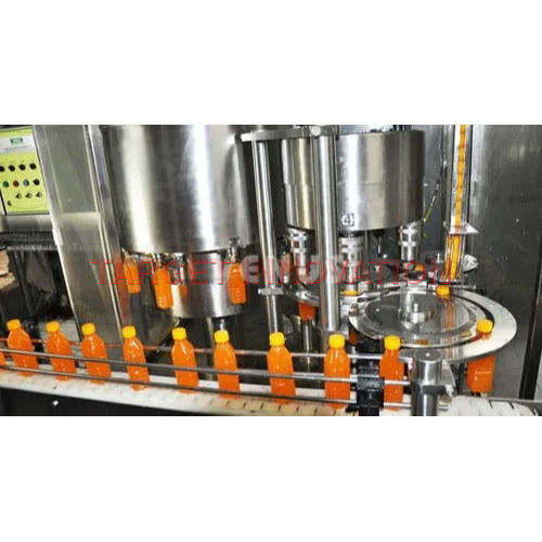 Automatic Rotary Juice Filling Machine