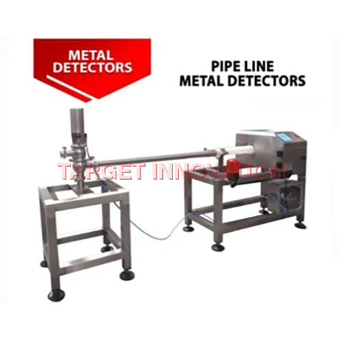 Pipeline Metal Detector - Stainless Steel | Industrial Use, Silver Finish, Warranty Included