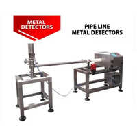 Pipeline Metal Detector - Stainless Steel | Industrial Use, Silver Finish, Warranty Included