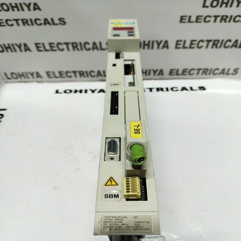 SIEMENS 6SE7012-0TP50-Z SIMOVERT MASTERDRIVE