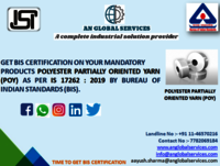 Polyester Partially Oriented Yarn Isi Certification