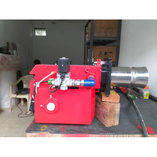 Red Ecoflame Gas Burner