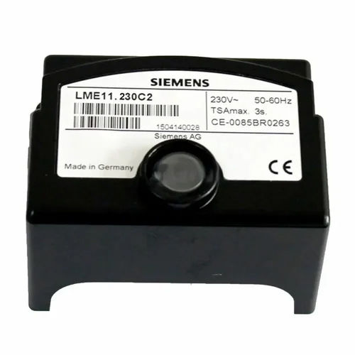 Black Siemens Gas Burner Controller