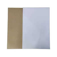 150gsm Brown White Top Kraft Liner Paper - 20 Inch Rectangle, Eco-friendly Craft Paper For Packaging & Plain Paper Bags