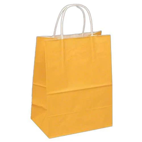 Yellow Kraft Paper Bags