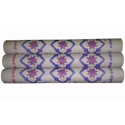 White Printed Dining Paper Roll