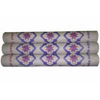 Printed Dining Paper Roll - 20-24 Inch Rectangle | Eco-friendly White Pattern For Weddings & Birthdays, 80-120 Gsm