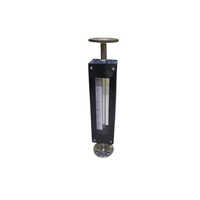 Industrial Glass Tube Rotameter - Material: Stainless Steel