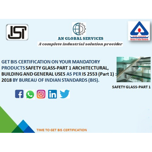 Safety glass ISI Certification