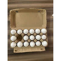 Paper Egg Box - 18 Capacity, Customized Thickness , White Corrugated Paper, Rectangle Shape, Warranty Included