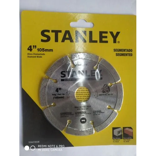 Silver Stanley Sta47402B Segmented Diamond Blade For Tile - Granite Cutting